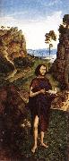 BOUTS, Dieric the Younger St John the Baptist fd oil painting on canvas